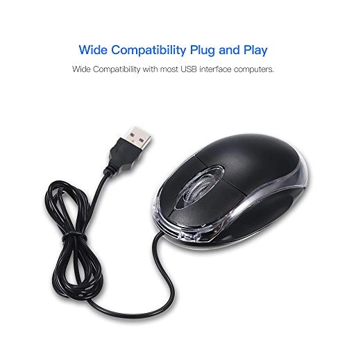 CM-818 Wired Optical Mouse - USB