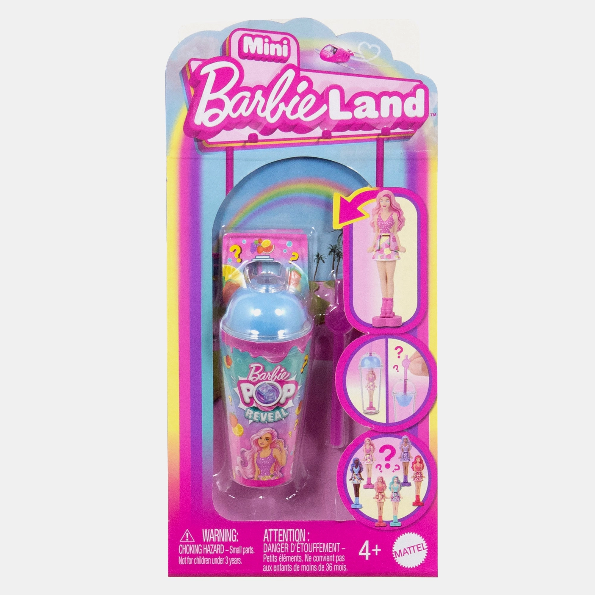 Mini Barbieland Pop Reveal Doll - Ages 4+