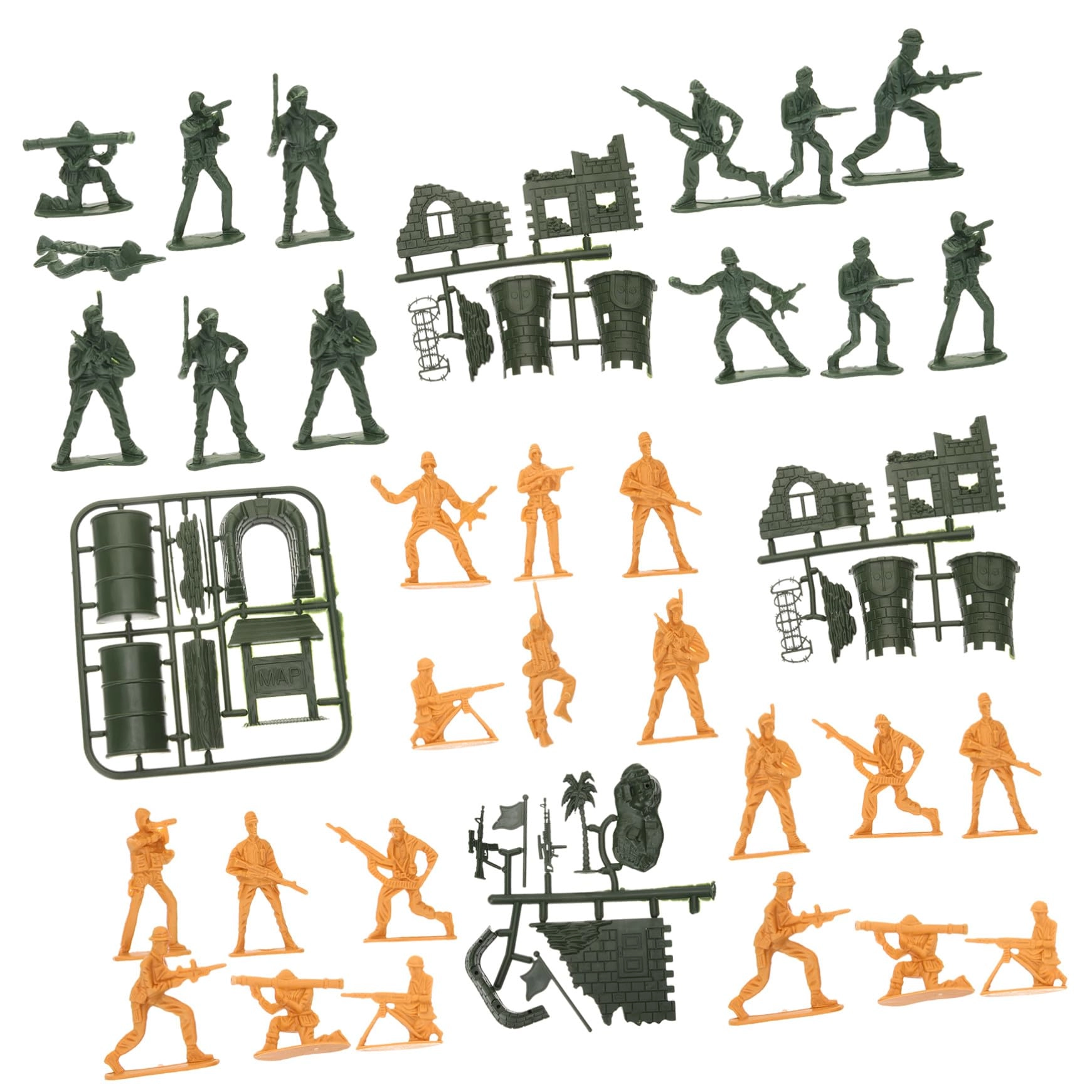 Abaodam Mini Army Men - 180.0 yr(s) 60 piece(s)