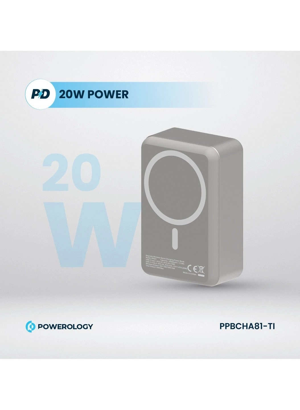 PPBCHA81-TI - 30000mAh 20W 15W