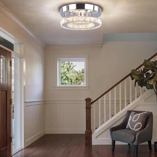 Mini Dimmable Crystal Chandelier