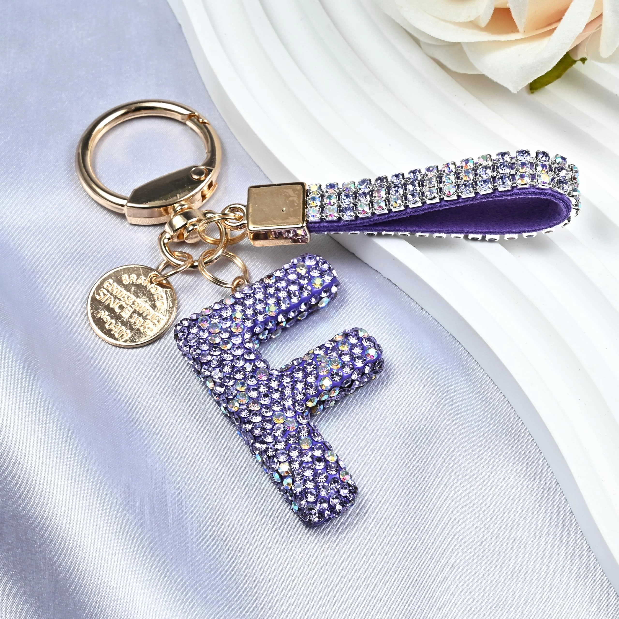 Initial Letter Keychain - Letter