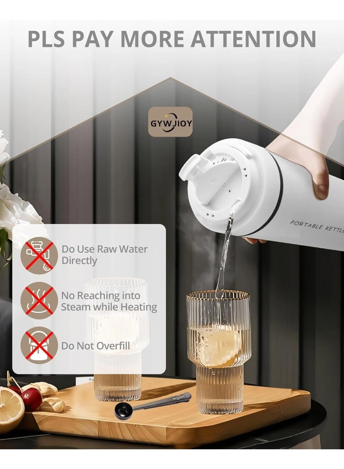 Portable Travel Electric Kettle