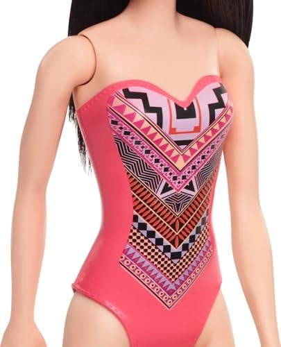 GHW38 - pink swimsuit Ages 3+