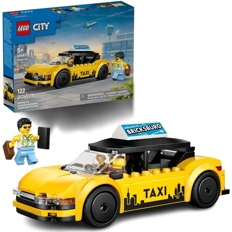 LEGO City Yellow Taxi (60487)
