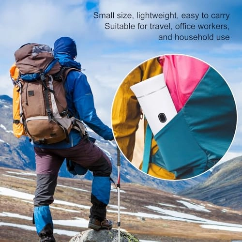 Portable Coffee Maker - One Button 14oz