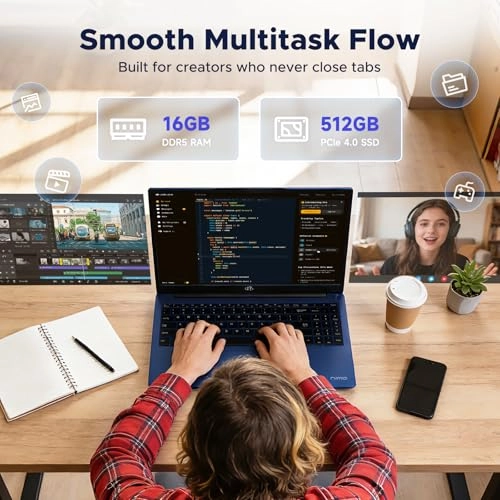 N158 - 15.6'' Ryzen 7 8745HS 16GB DDR5 512GB SSD