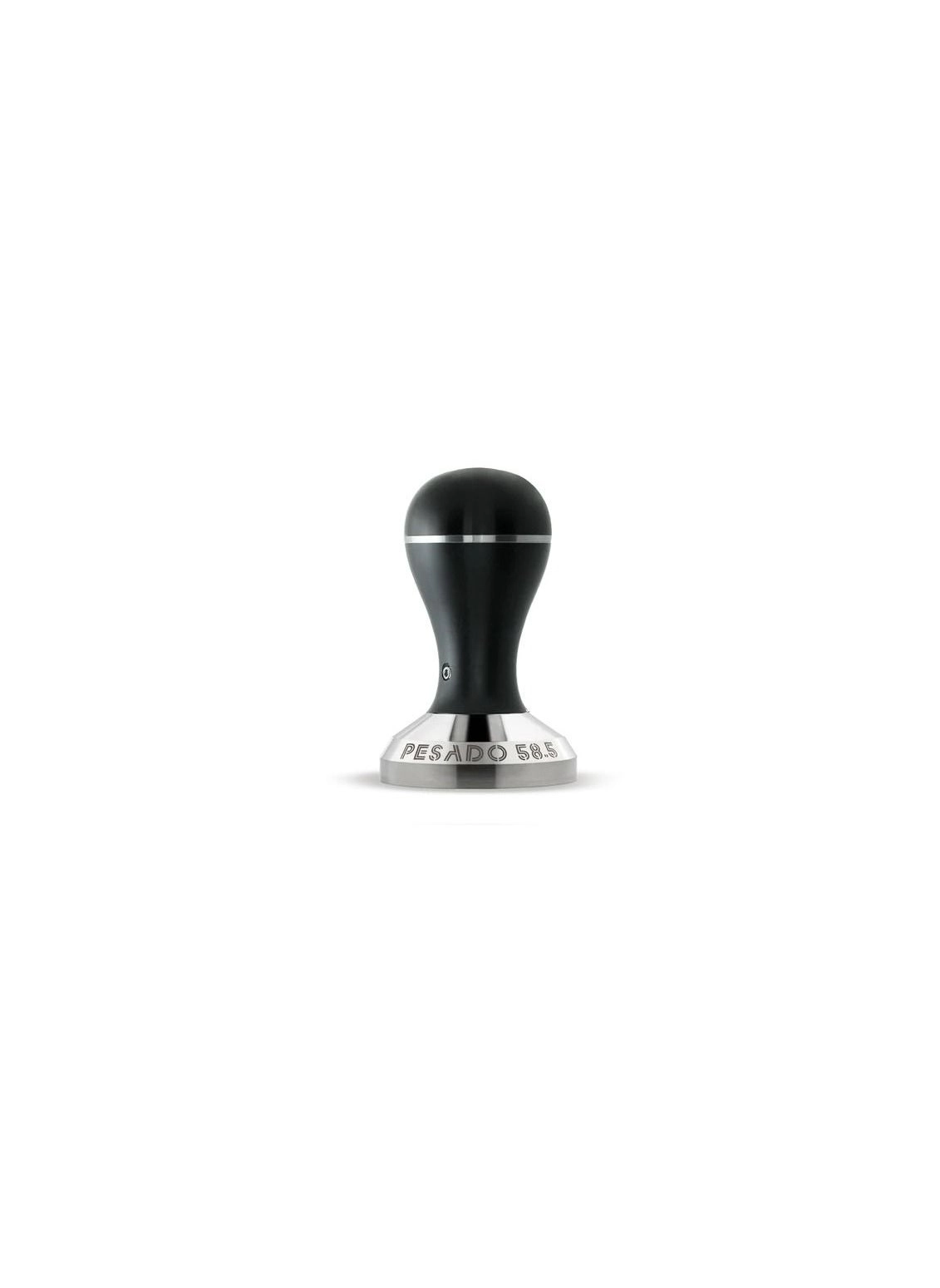 Tamper - 58.5mm Black & Gold + LM/E61 Spouted Portafilter