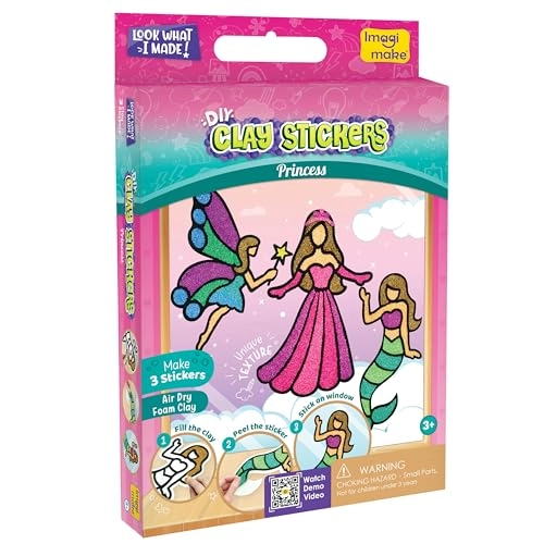 Clay Stickers - 3 pcs 3+ years