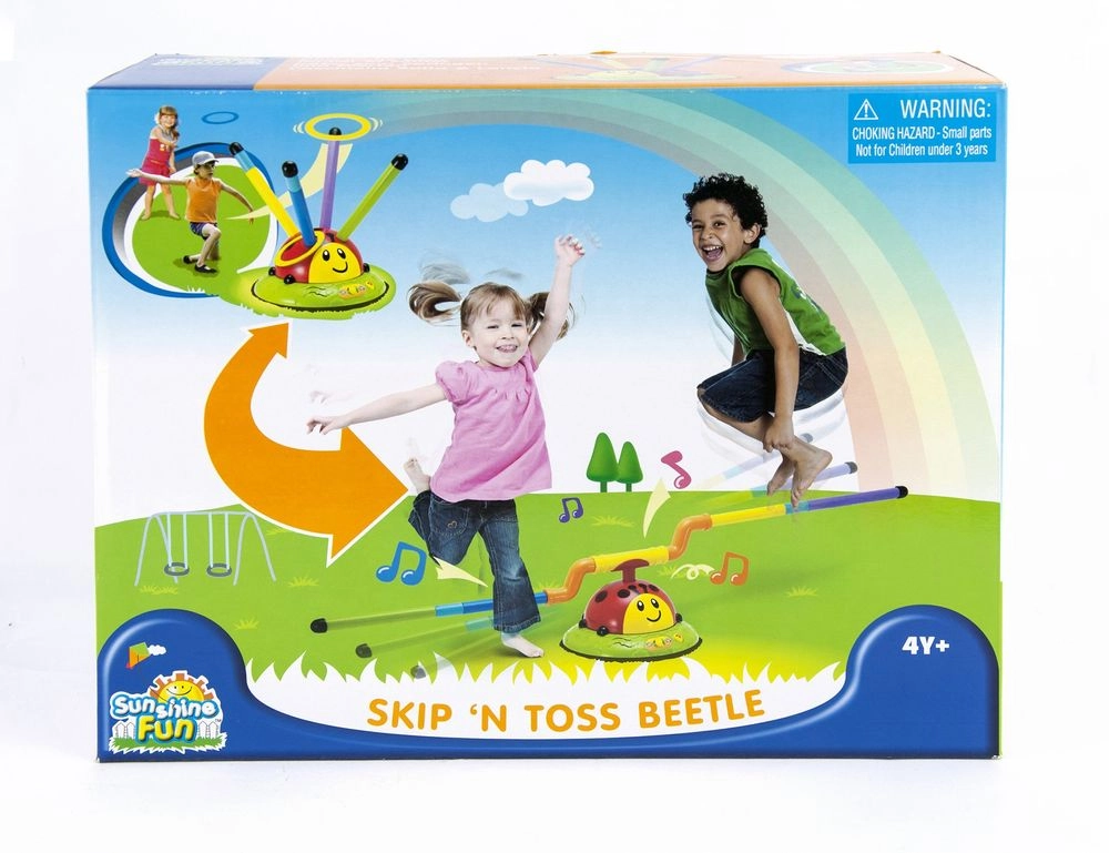 Skip'n'Toss Beetle Game - Suitable for 3 Years & Above.