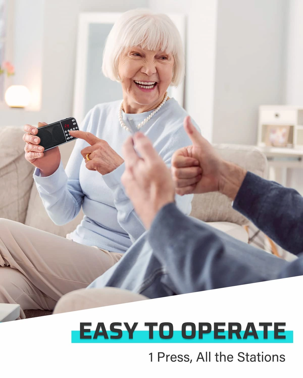 J-288 - Portable AM FM Bluetooth