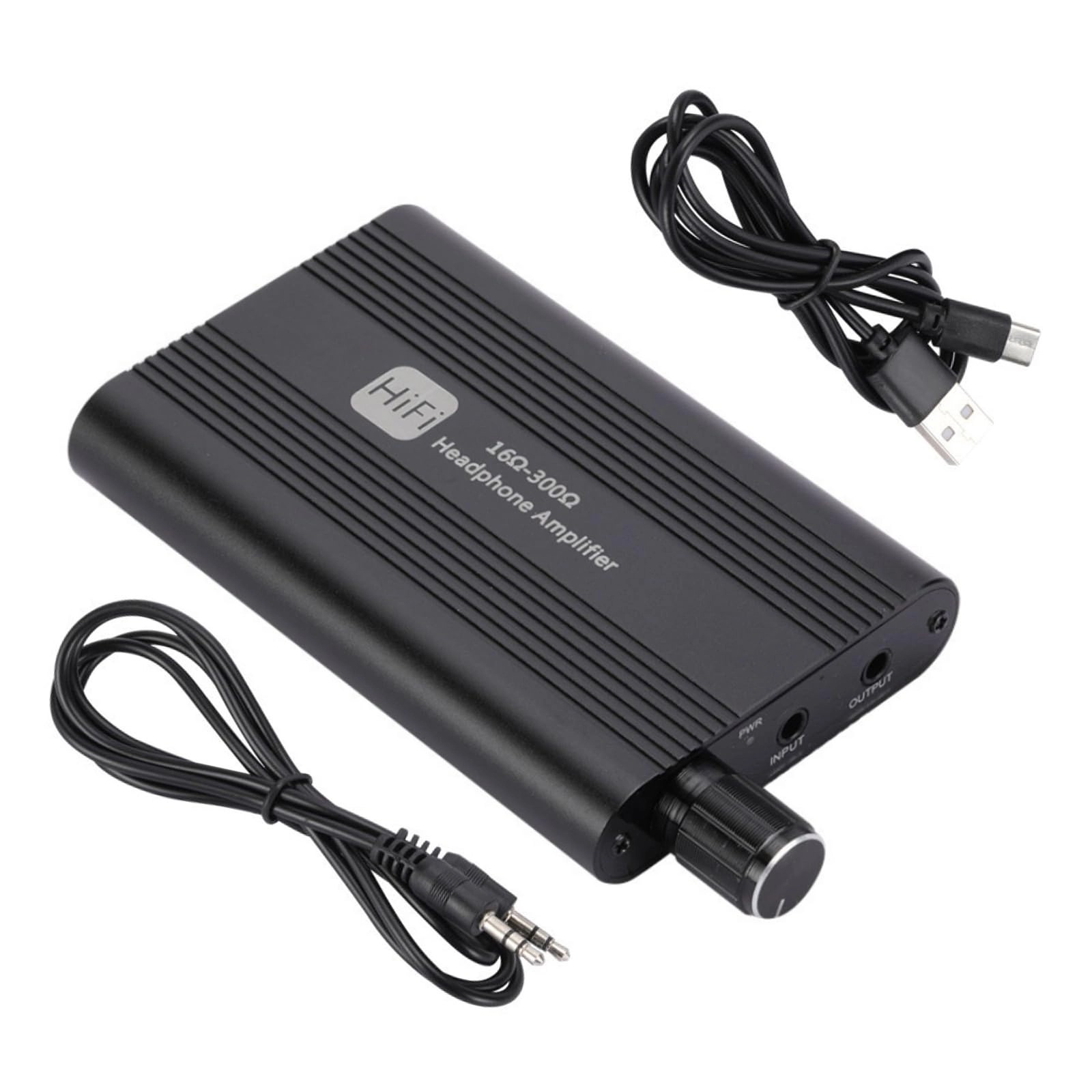 MOUDOAUER Bluetooth Stereo Audio Preamplifier - 3.5mm or Bluetooth USB or built in battery