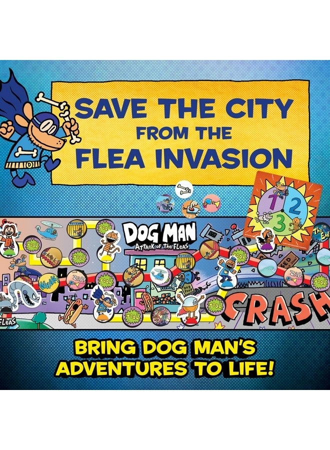 Dog Man Attack of the Fleas