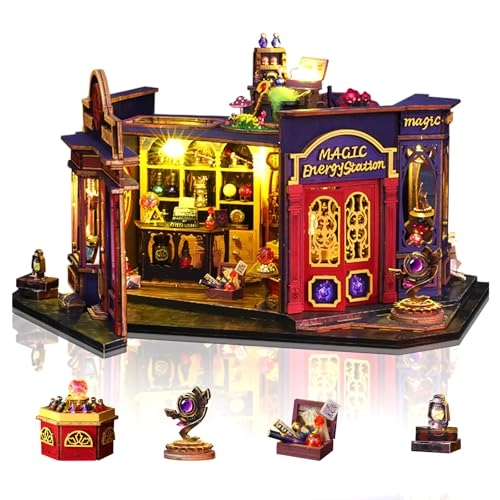 Miniature Dollhouse Kit - Paper Green