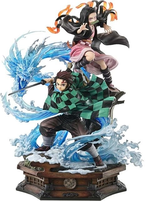 Prime 1 Studio Tanjiro + Nezuko - Demon Slayer Concept Masterline