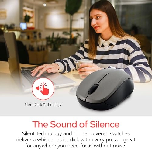 Silent LED Mouse - Wireless