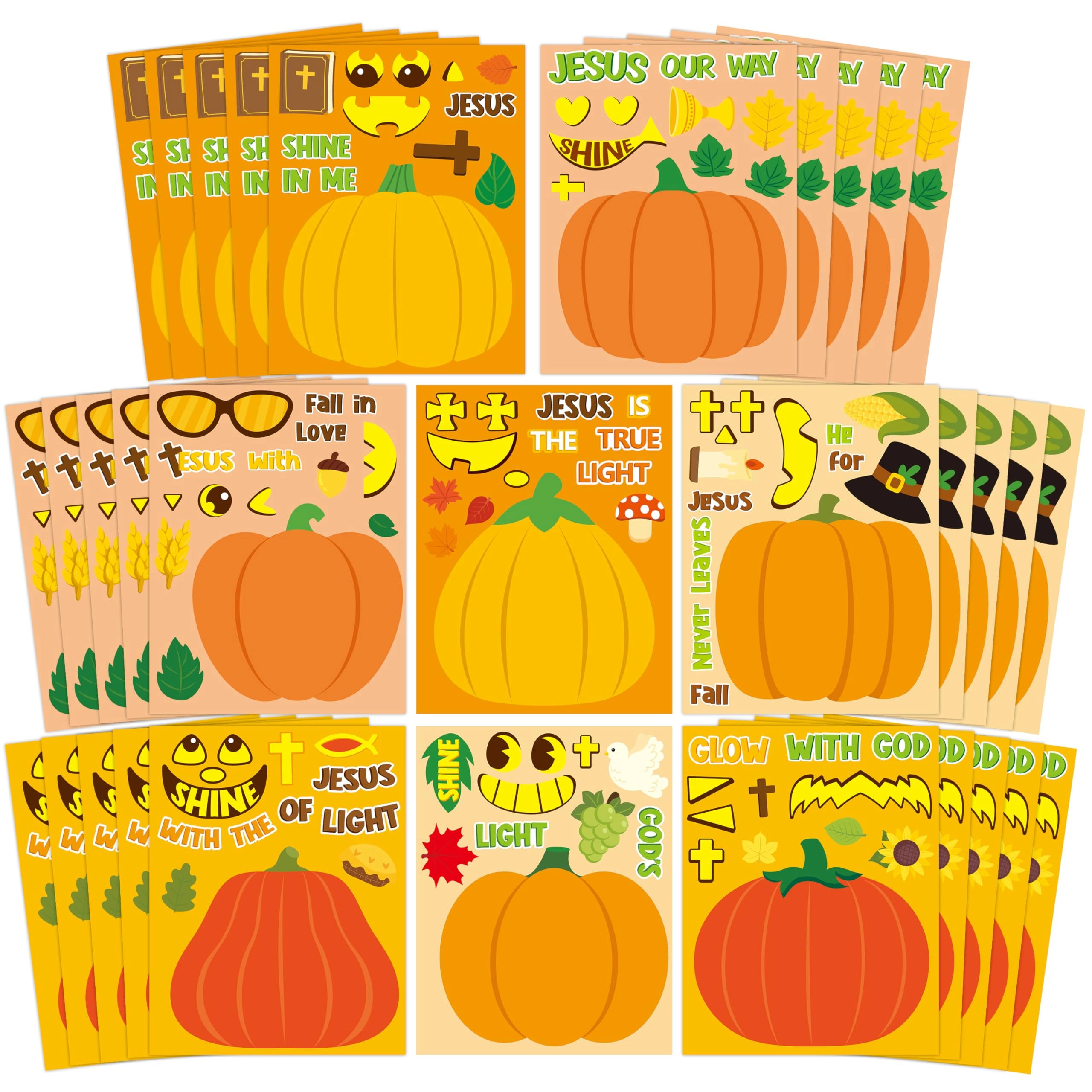 Thanksgiving Sticker Book 40 pcs