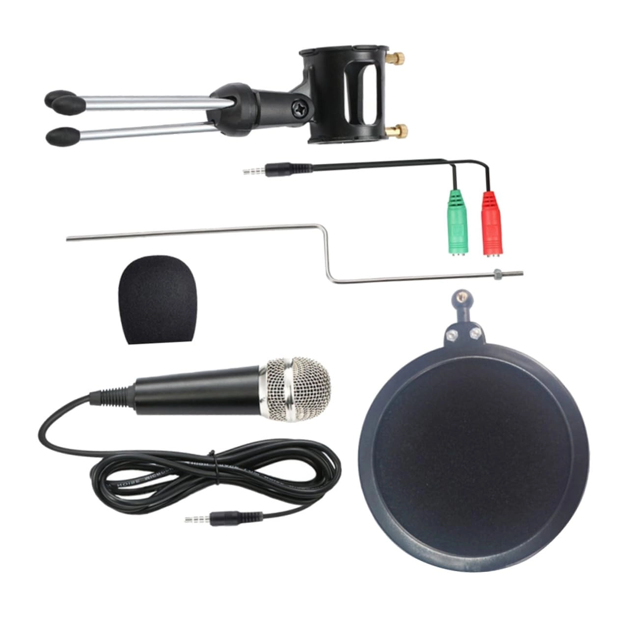 GALPADA Condenser Microphone - Wireless Microphone Kit