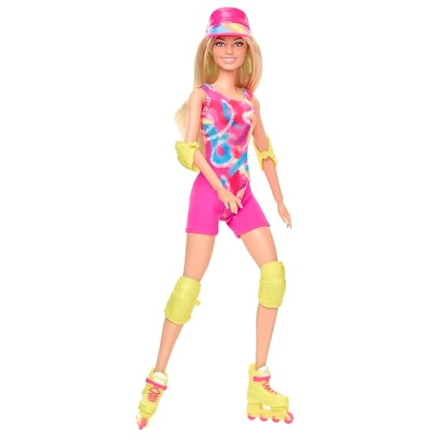 Margot Robbie Skating Doll - Neon Outfit Inline Skates Ages 12+