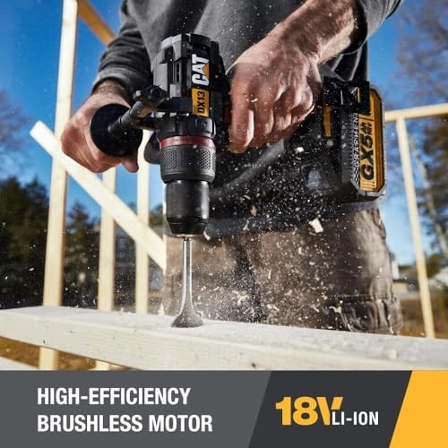 DX13B - 18V Cordless Hammer Drill + GXB5 - 18V 5Ah Graphene Battery + DXC15 - 15A Charger