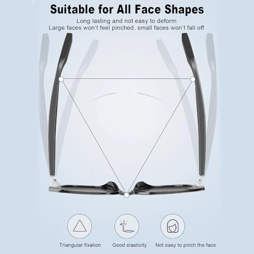 AI Translation Smart Glasses - Real Time Translation Microphone Speaker