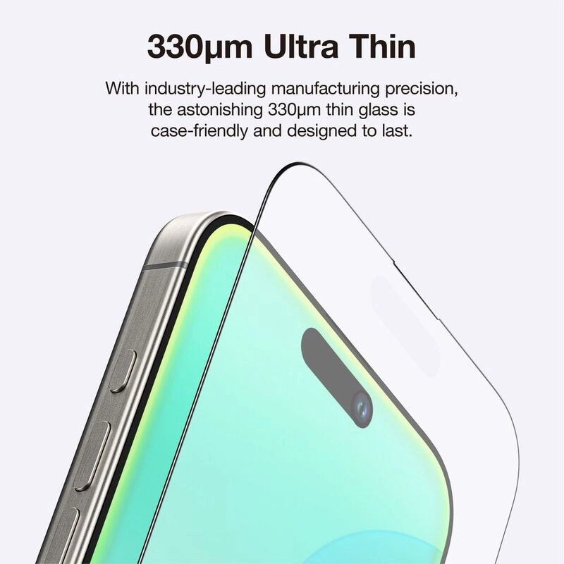 Matte Tempered Glass Screen Protector for iPhone 16 Pro