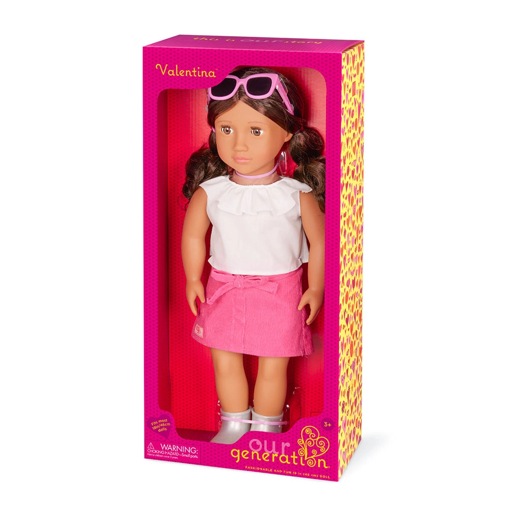 Valentina Doll - 18 Inch Glam Outfits Ages 3+