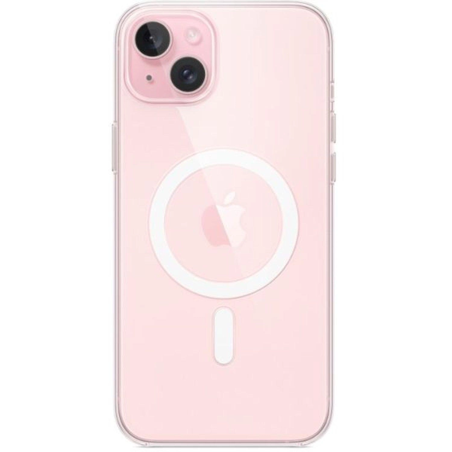 Back Cover Mobile Case Clear with MagSafe for iPhone 15