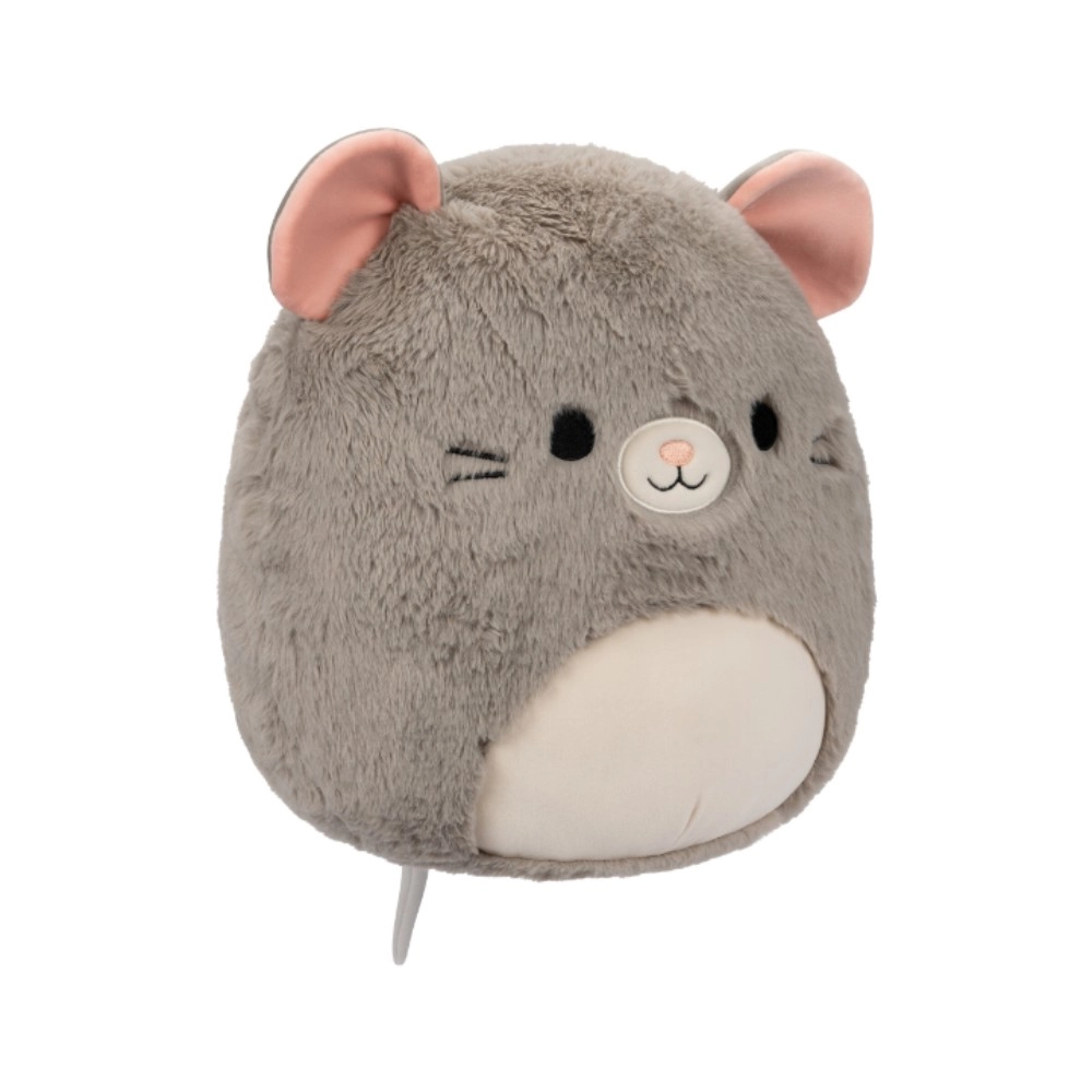 Misty Mouse Fuzzamallow - Grey 12-Inch