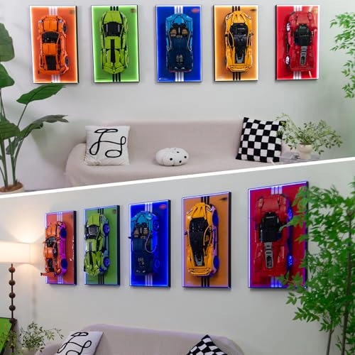 Display Wallboard for LEGO Lamborghini Sián FKP 37 42115 - Aluminum
