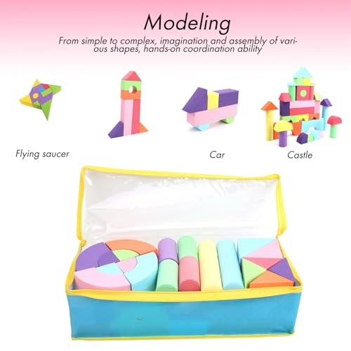 Building Blocks Set - 52 pcs