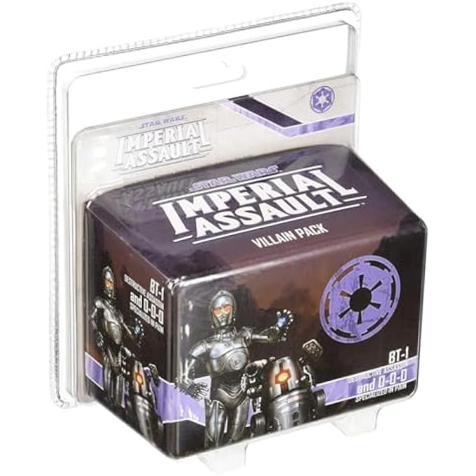 Asmodee Star Wars Imperial Assault: BT-1 and 0-0-0 Villain Pack - Card Game