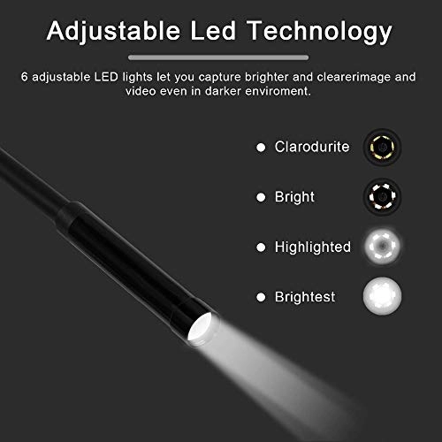 Digital Industrial Endoscope - 8.0mm 1m