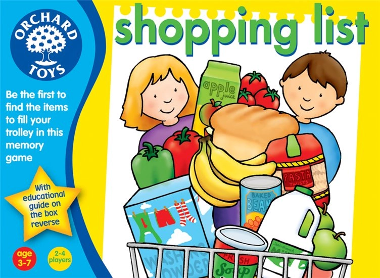 Shopping List - 3 - 7