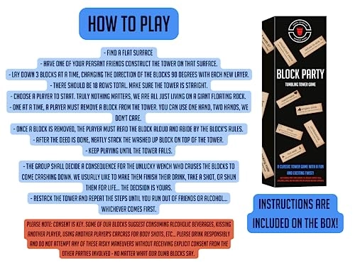 Block Party - 54 pieces Adult