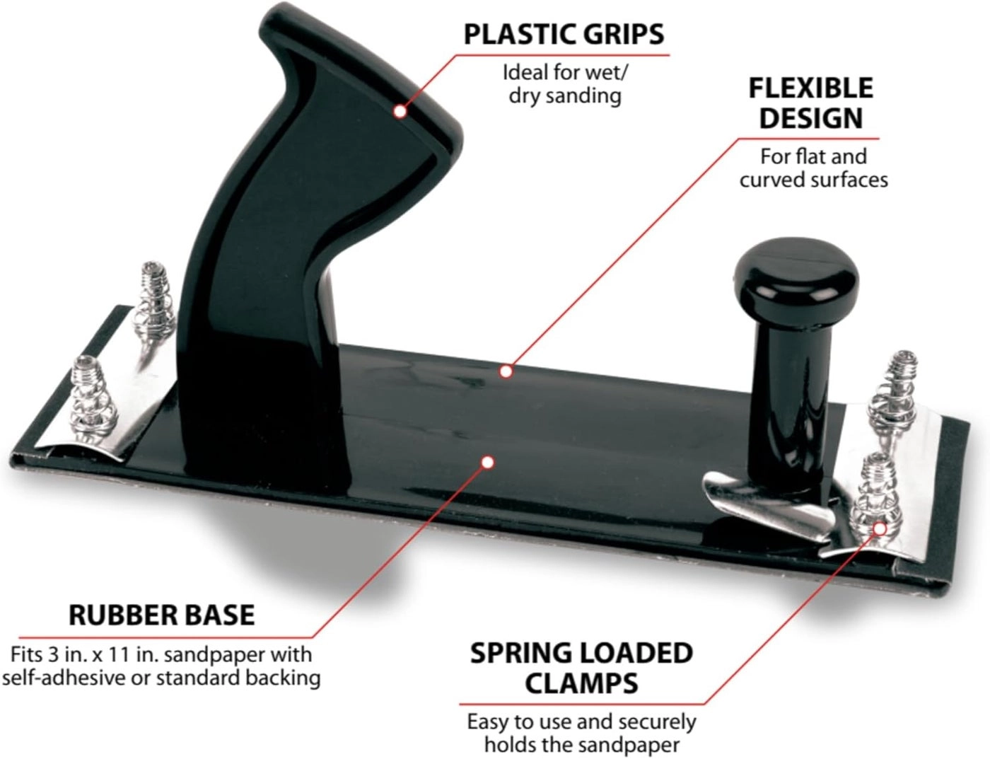 W1021 - Flexible Sander 3 x 11 inch