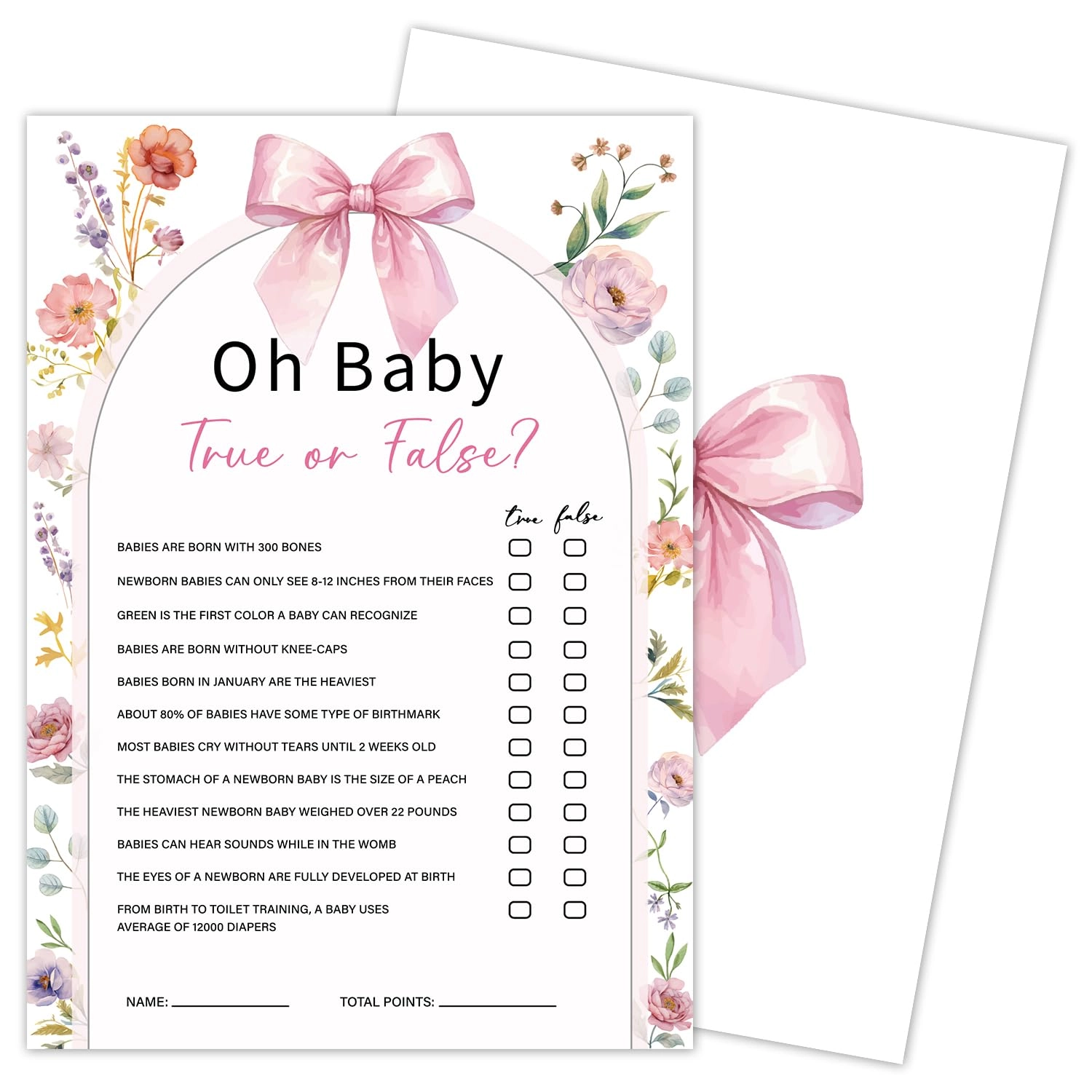 Yuansail Oh Baby True Or False Game - 18 years and up 30 piece(s)