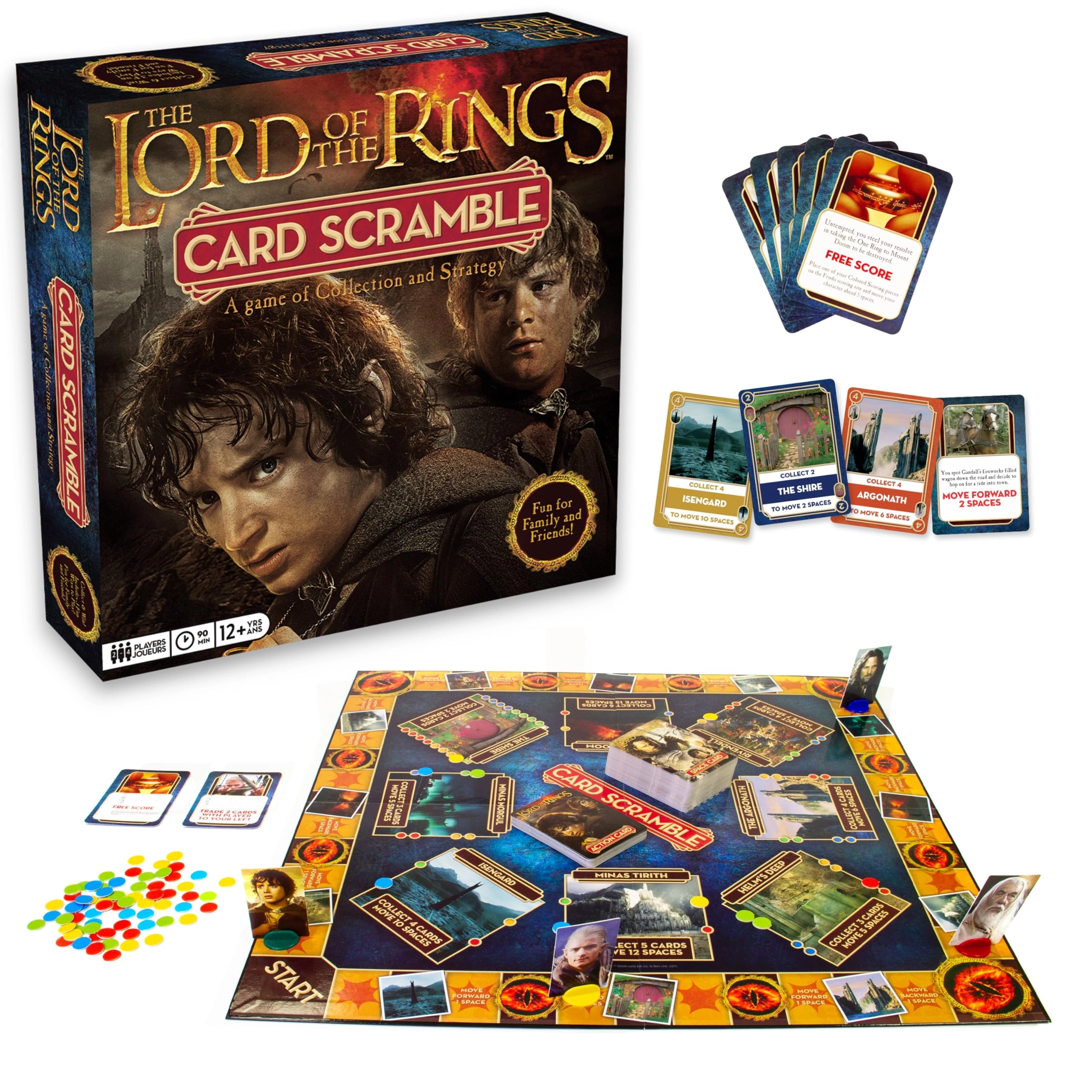 Lord of the Rings Card Scramble - Card Game