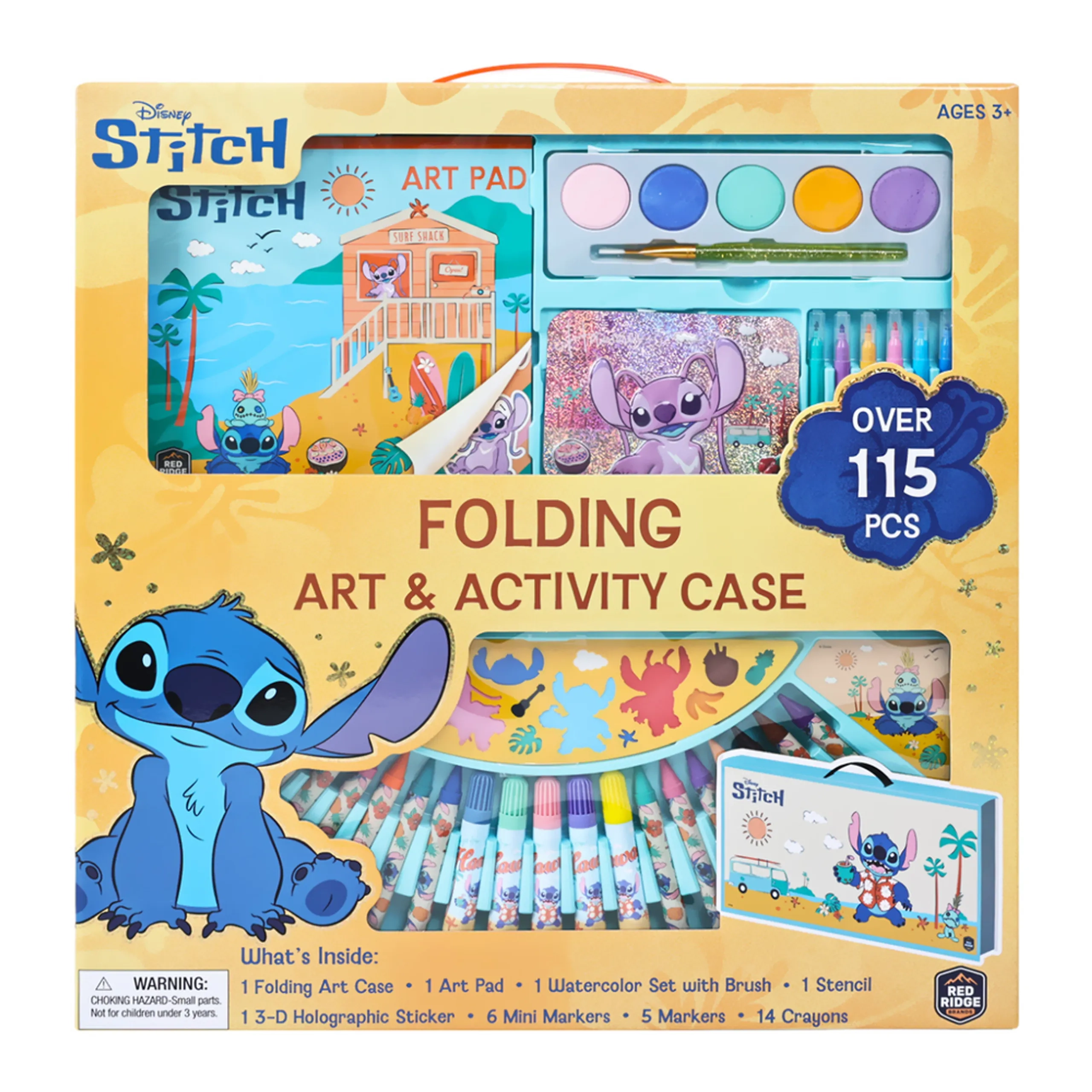 Disney Stitch Folding Art & Activity Case - 3+ years