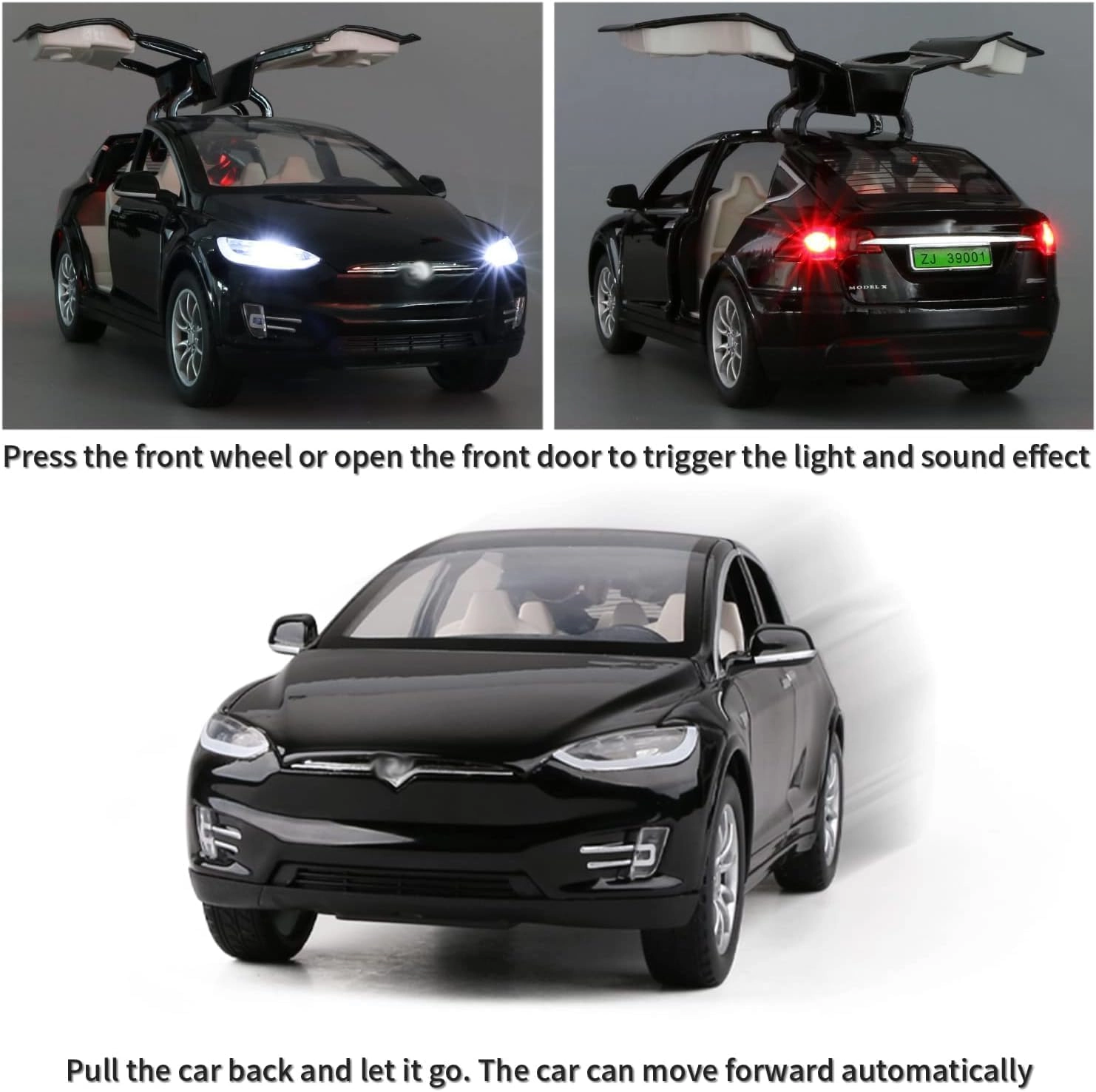 Metal Pullback Car - 1 pcs