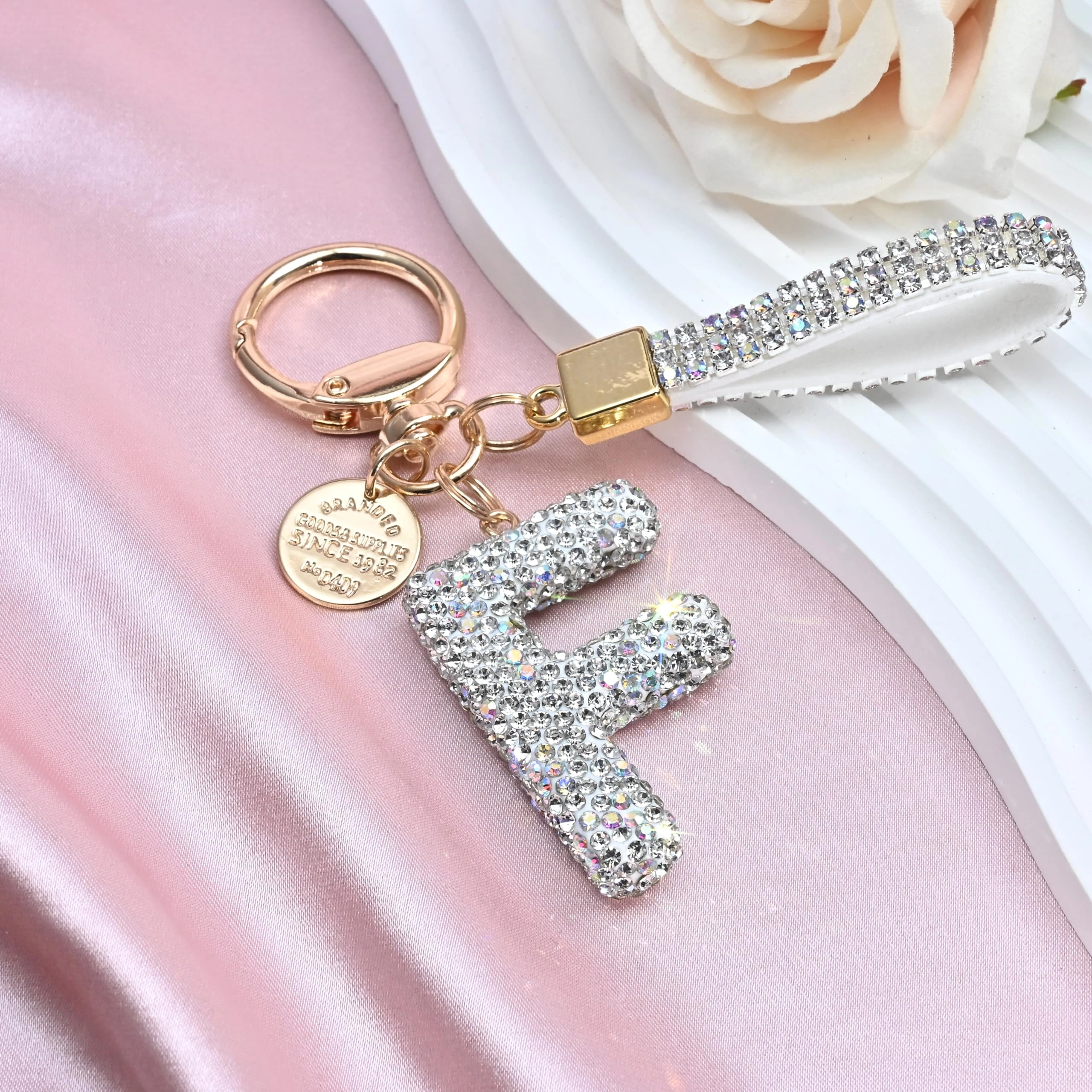 Initial Letter Keychain - Letter