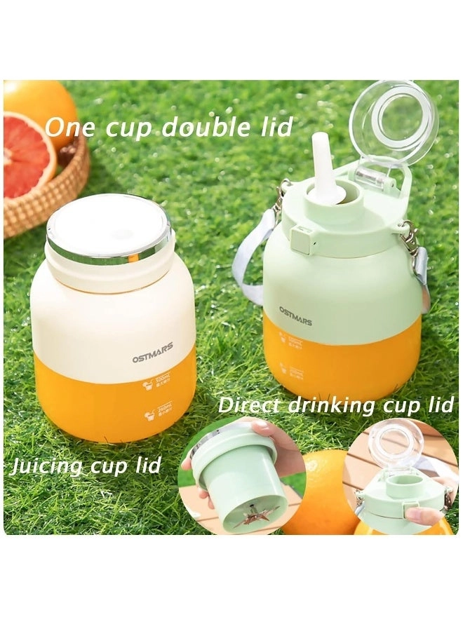 SG3009 - Portable rechargeable 10-blade 2-in-1 juicer