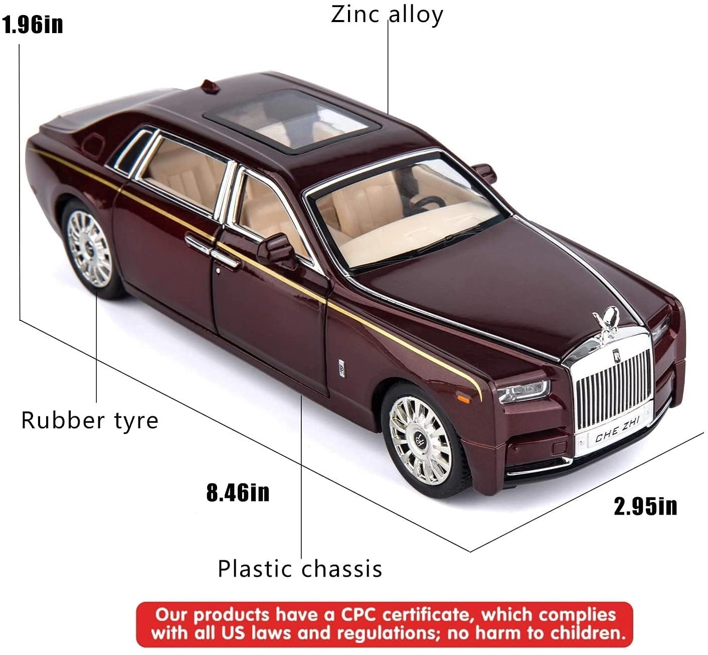 RR PHANTOM - 1:24 Scale 1.00 Count