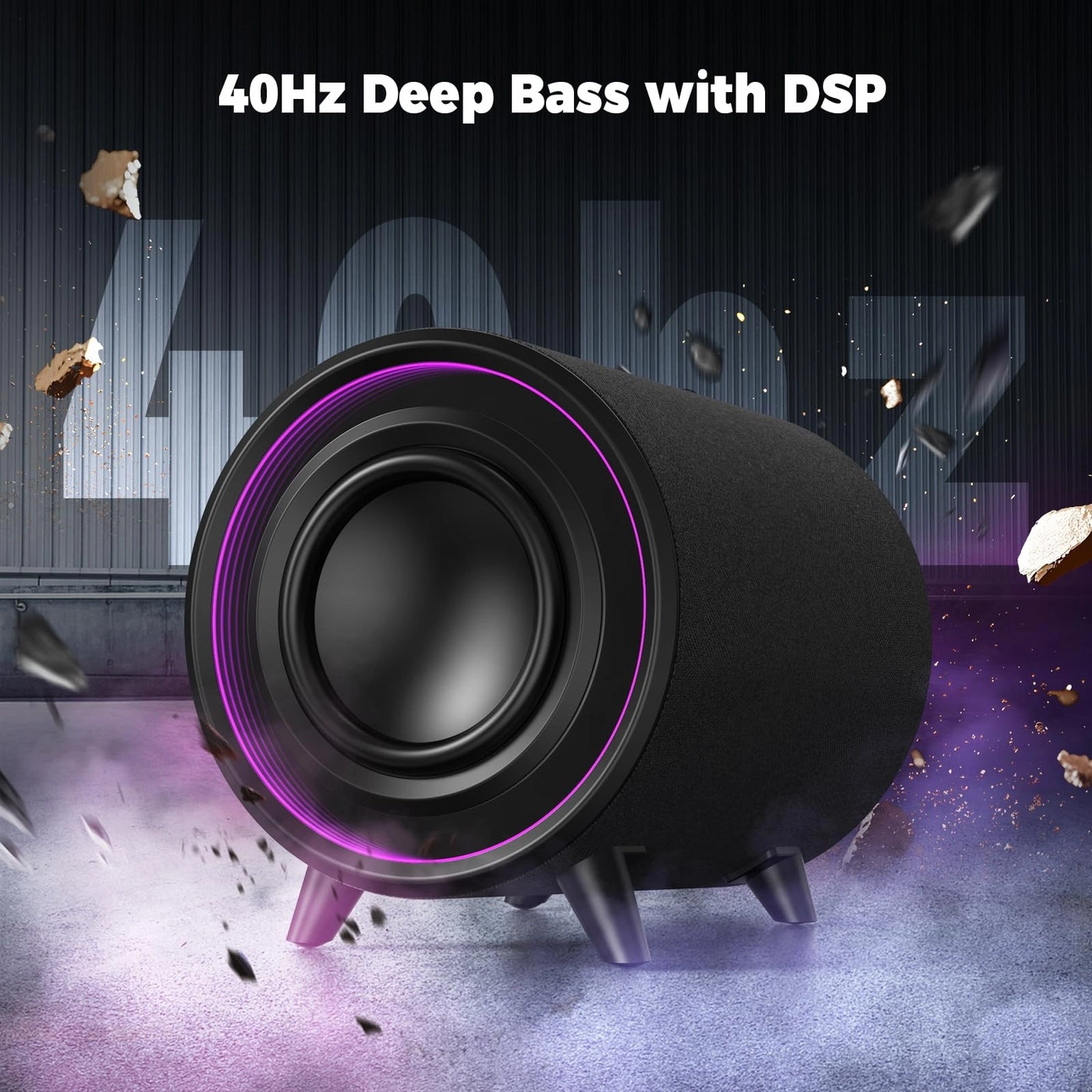 Powered Subwoofer - 100W Peak 6.5''