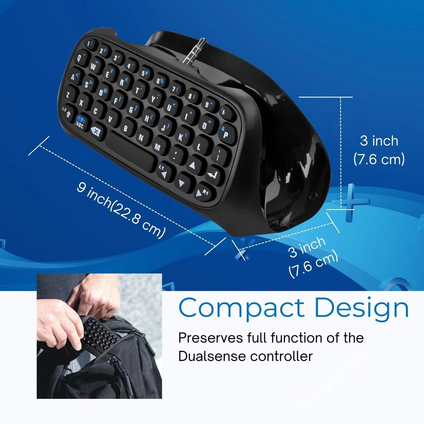 PS4 Chatpad - PS4, Ps4 Slim, and PS4 Pro