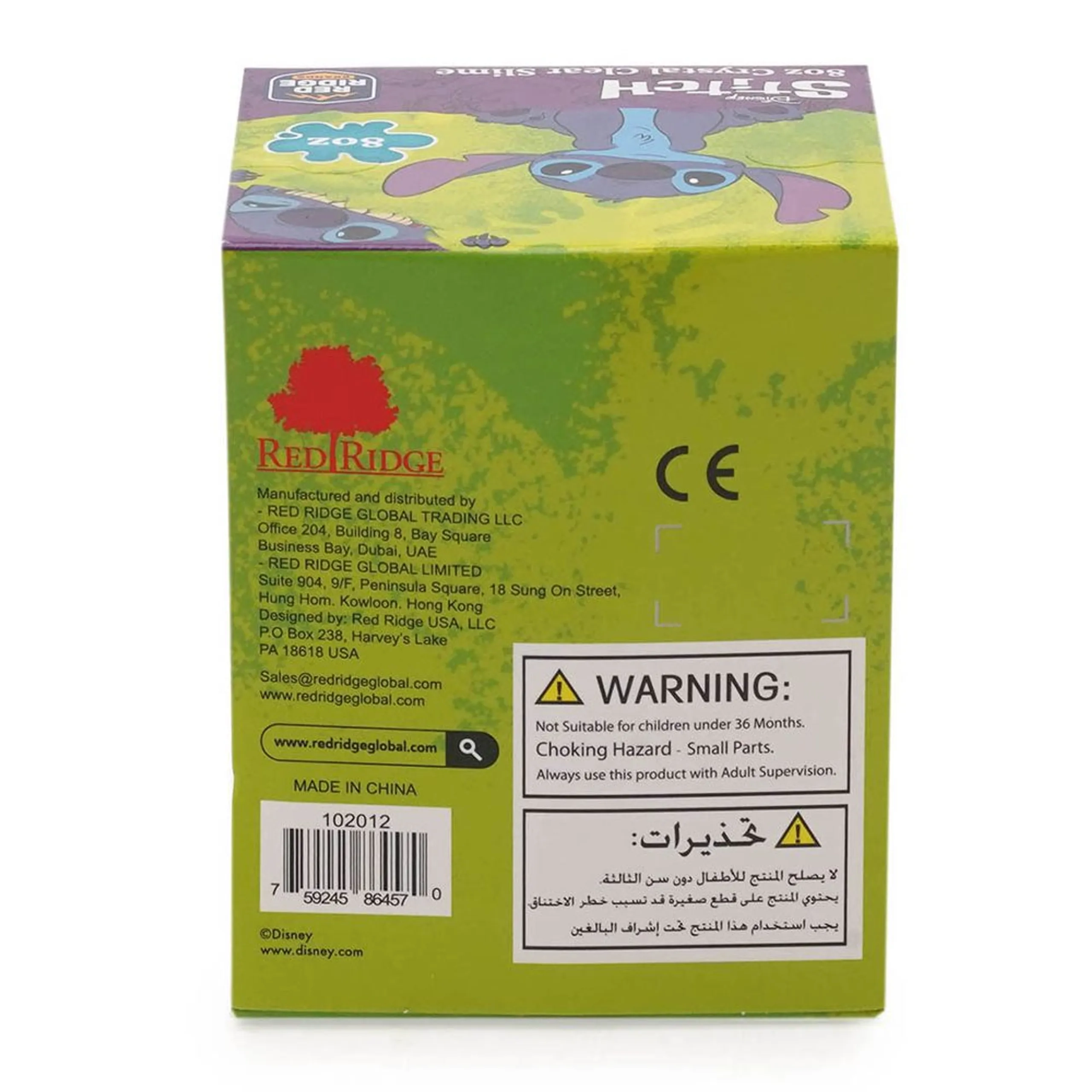 Disney Stitch Crystal Clear Slime - 236 ml 3 years+