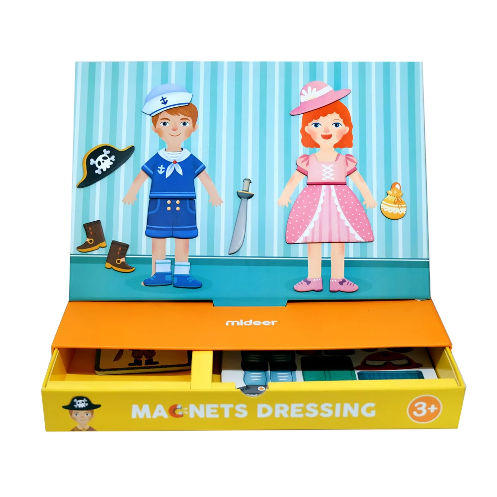 Boy & Girl Magnetic Dress Up Game - 3+ 50 pieces