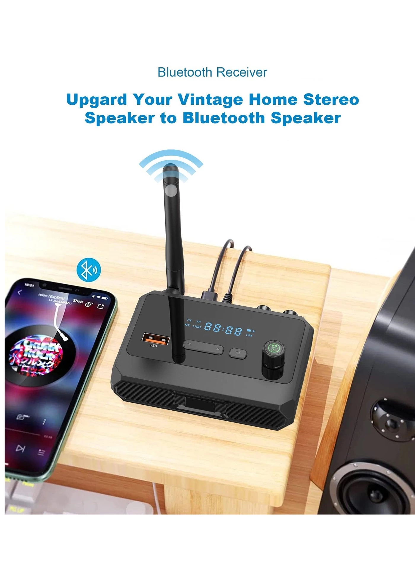 Bluetooth 5.1 Receiver for Home Stereo 5.1