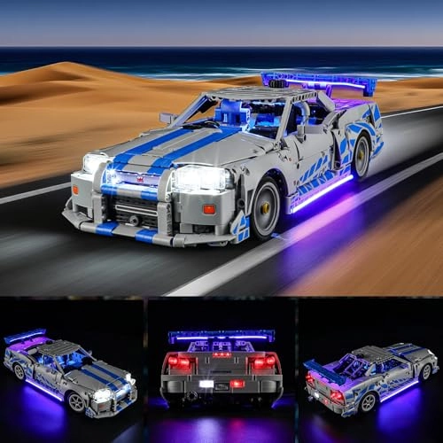 LED Light - 42210 Technic 2 Fast 2 Furious Nissan Skyline GT-R (R34)