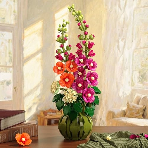 Alcea Rosea Building Set - 974pcs